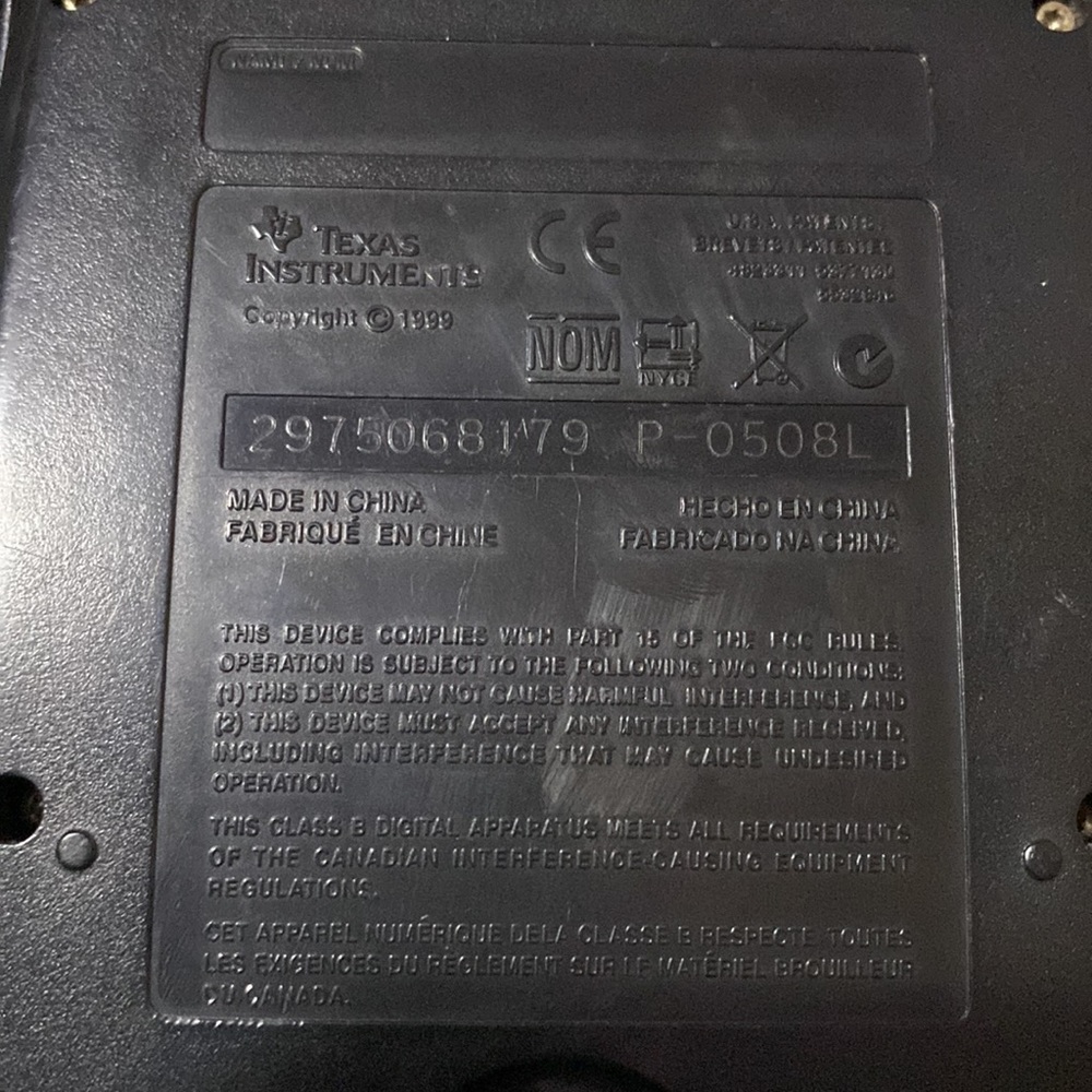 T83 calculator - Picture 2 of 5